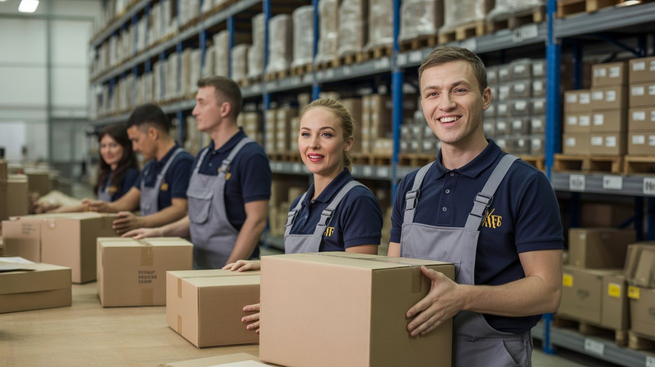 Команда склада MTP Group